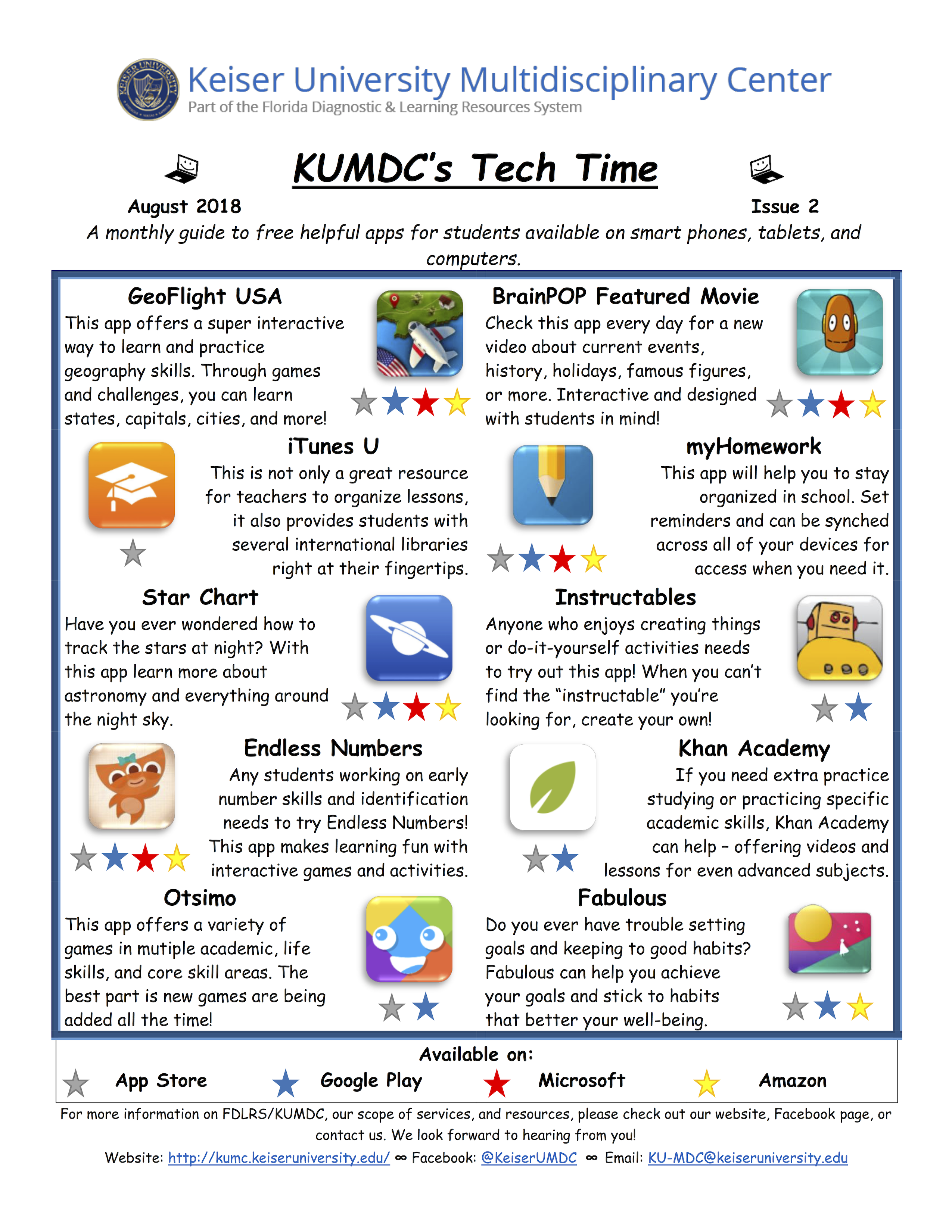 image with clickable link to August 2018 TechTime Newsletter
