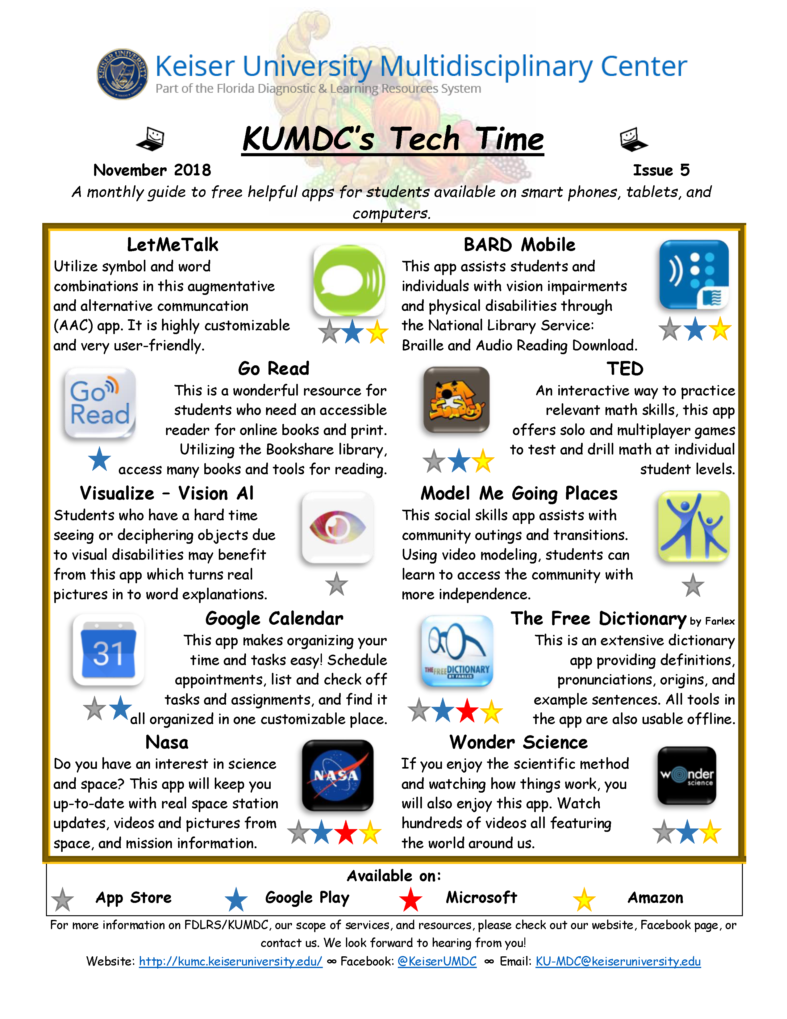 image with clickable link to November 2018 TechTime Newsletter